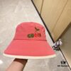 GUCCI Unisex 2024 New Arrival Multicolor Candy-Tone Adjustable Fisherman Hat with Dust Bag