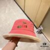 GUCCI Unisex 2024 New Arrival Multicolor Candy-Tone Adjustable Fisherman Hat with Dust Bag