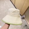 GUCCI Unisex 2024 New Arrival Color-Block Candy-Tone Adjustable Fisherman Hat with Dust Bag