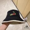 GUCCI x Dust Bag Included 2024 New Arrival Color-Block Candy-Tone Unisex Fisherman Hat
