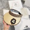 GUCCI Summer 2024 New Arrival Exclusive Patchwork Sun Hat with Open Top, Unisex Casual Streetwear Cap