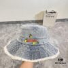 Gucci 2024 Spring New Arrival Denim Fisherman Hat, Unisex Fashion Style
