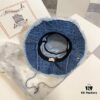 Gucci 2024 Spring New Arrival Denim Fisherman Hat, Unisex Fashion Style