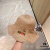 GUCCI Wave-Brim Waterproof Fisherman Hat 2024 Spring/Summer Collection