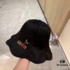 GUCCI Wave-Brim Waterproof Smooth Surface Fisherman Hat 2024 Spring/Summer Collection