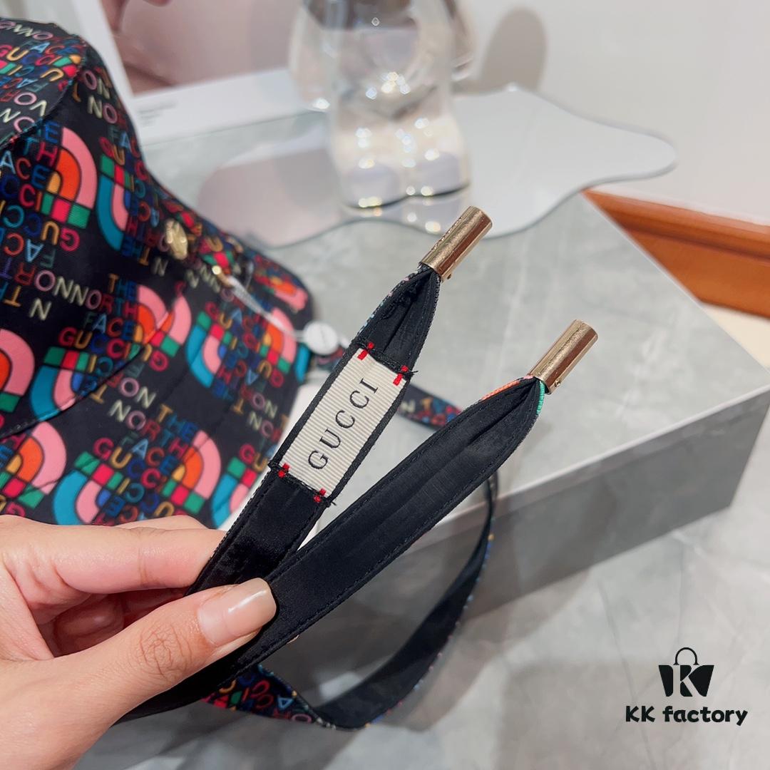 Gucci x The North Face Co-Branded Summer Lightweight Sun Protection Hat - Fashionable All-Match Fisherman, Baseball, and Knit Cap