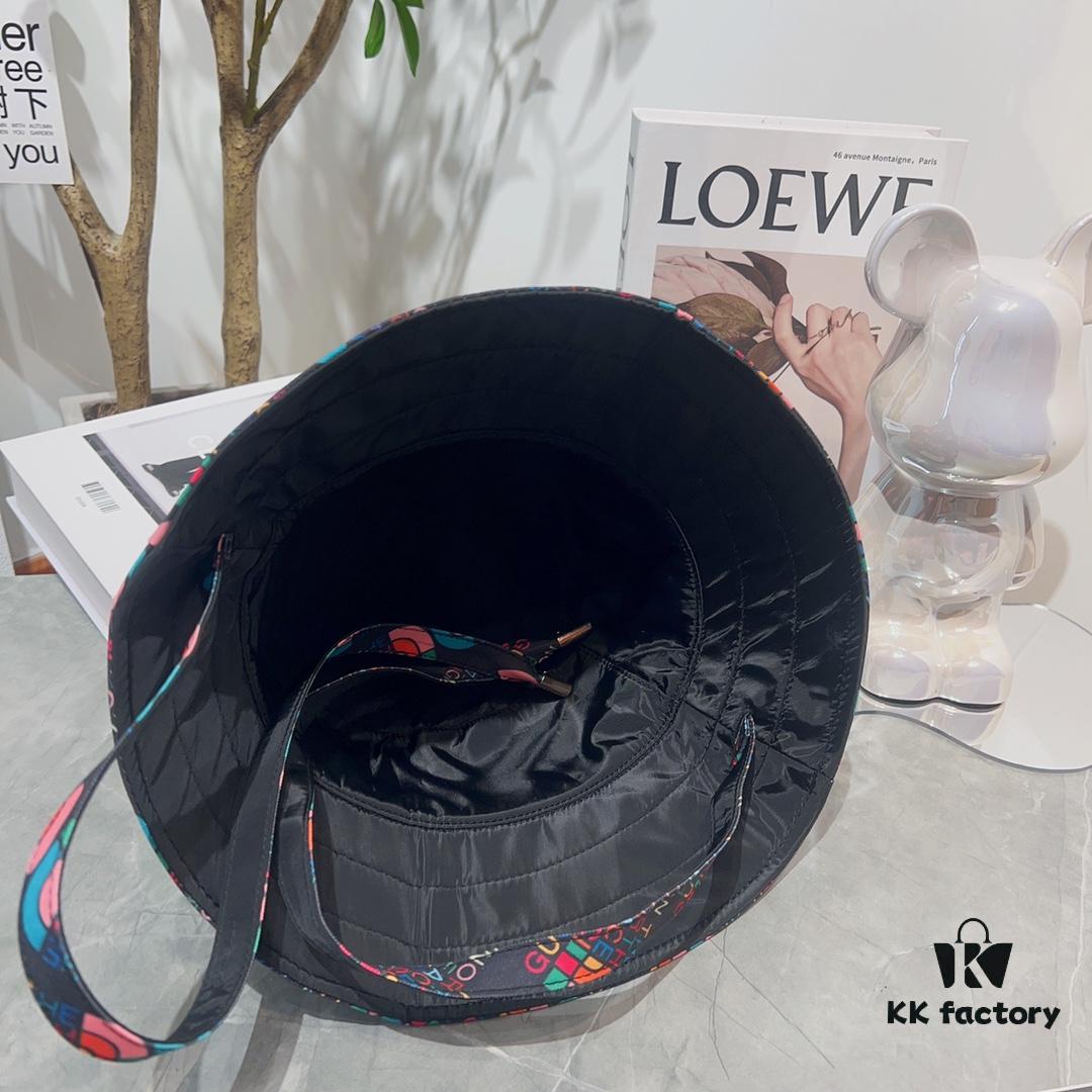 Gucci x The North Face Co-Branded Summer Lightweight Sun Protection Hat - Fashionable All-Match Fisherman, Baseball, and Knit Cap