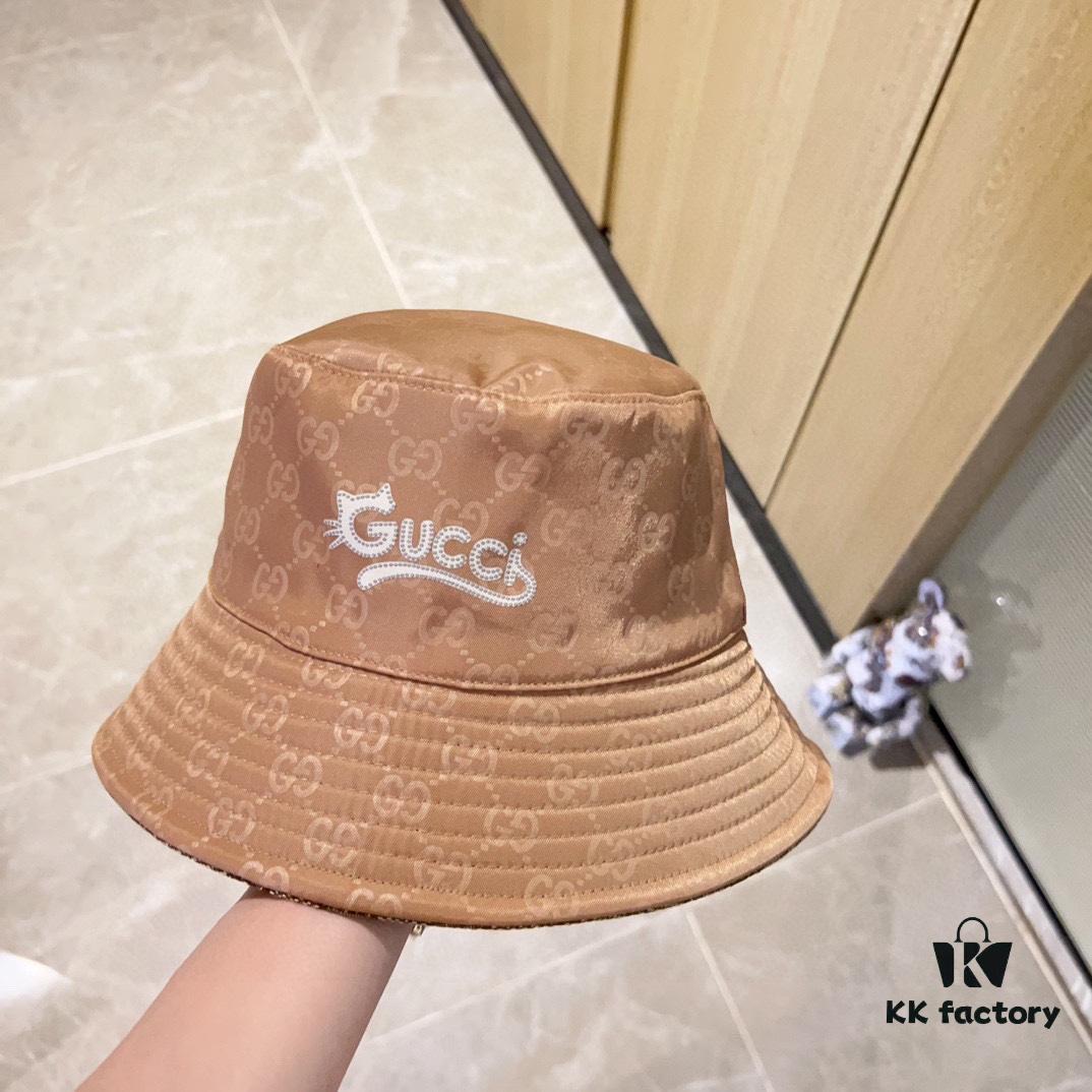GUCCI x Dust Bag 2024 New Arrival Designer Unisex Fisherman Hat