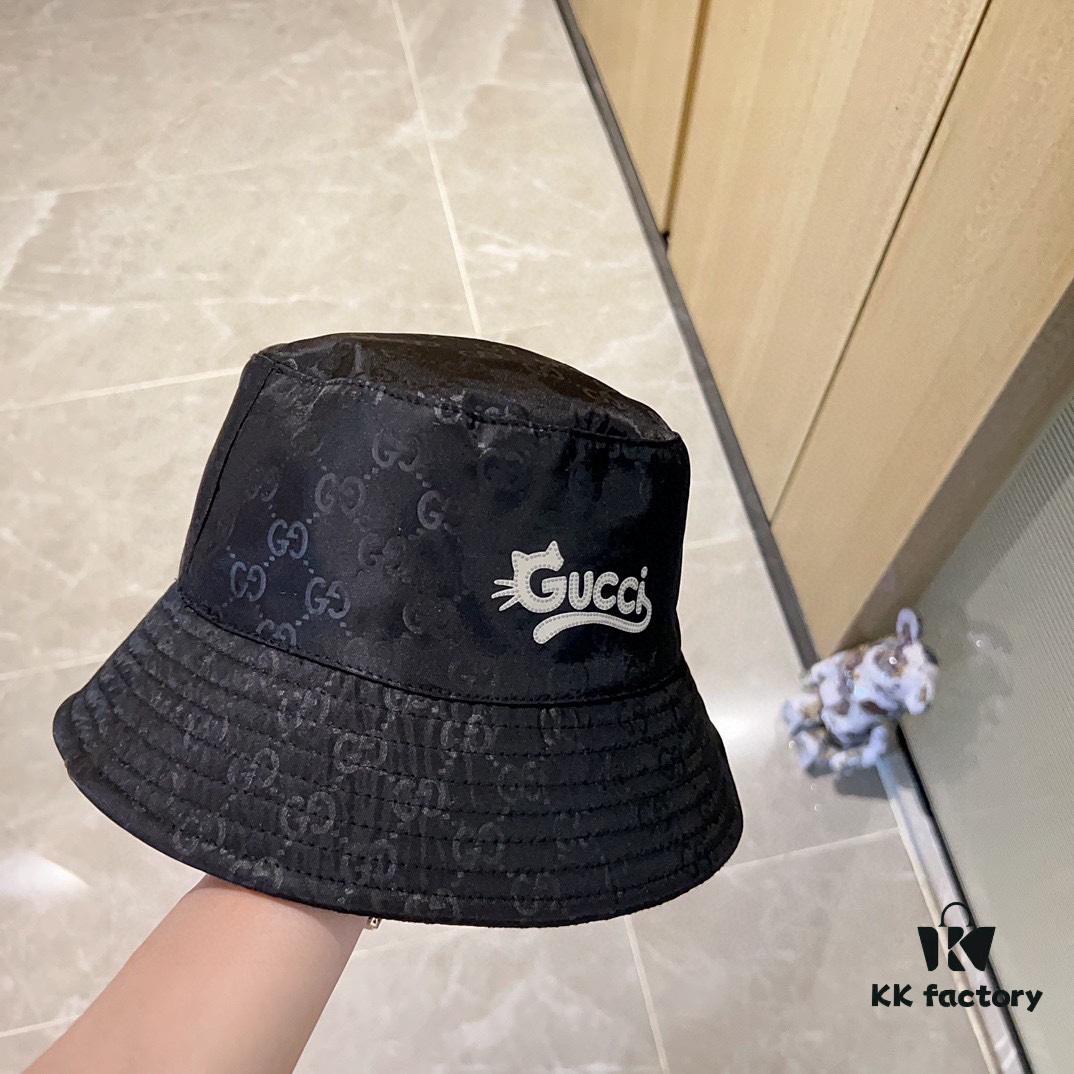 Special Price 💛 With Dust Bag [GUCCI] 2024 New Arrival Luxury Unisex Reversible Fisherman Hat