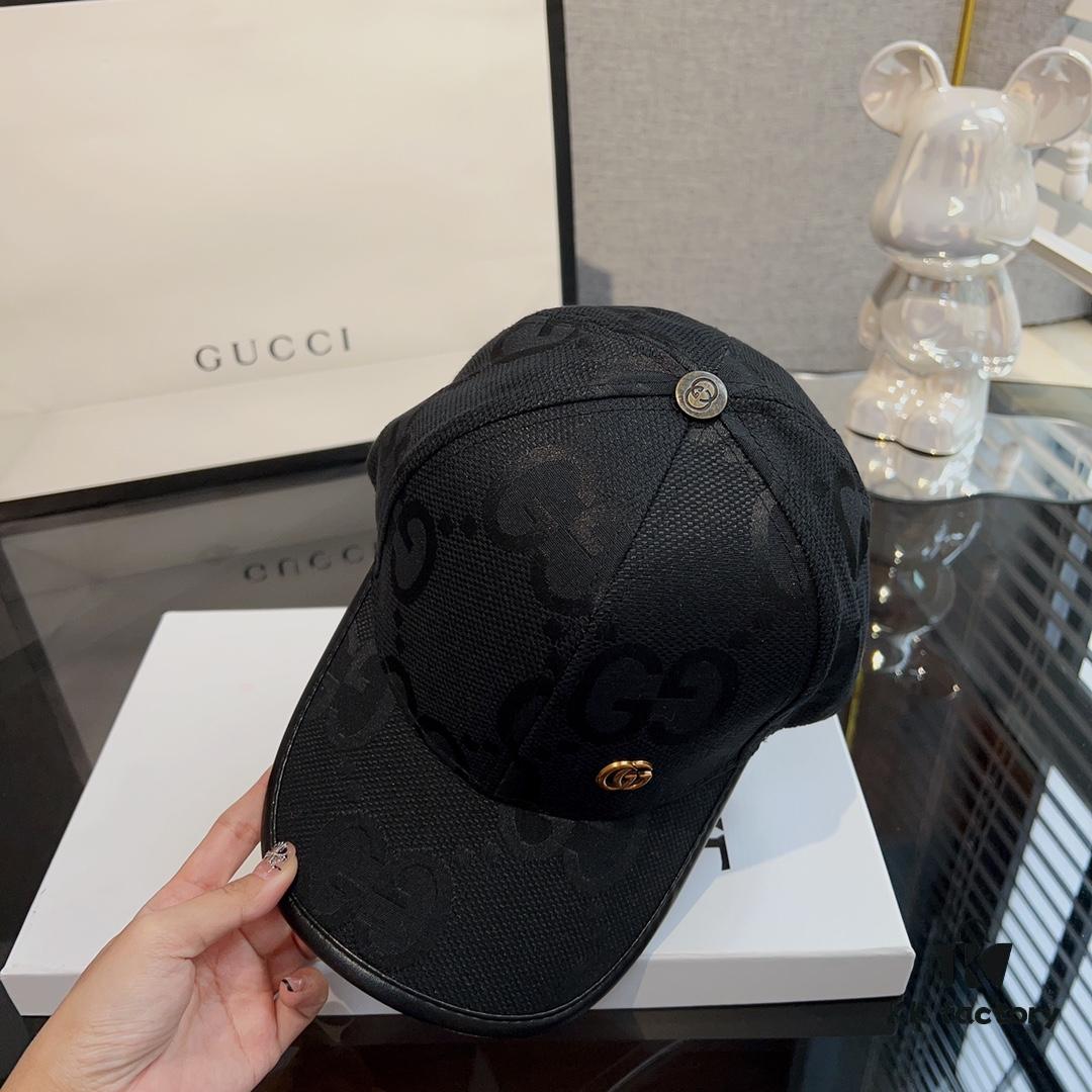 Gucci Baseball Cap, Premium Outdoor Casual Sun Hat, Stylish Unisex Adjustable Snapback Cap