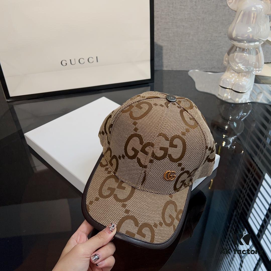 Gucci Baseball Cap, Premium Outdoor Casual Sun Hat, Stylish Unisex Adjustable Snapback