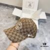 Special Price 💛 With Dust Bag. [GUCCI] 2024 Spring Collection Heavy Embroidered Baseball Cap, Classic Counter Style Unisex Fisherman Cap Knit Hat