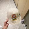 Gucci 2024 Spring/Summer New Arrival Dome-Top Floral Print Popular Bucket Hat