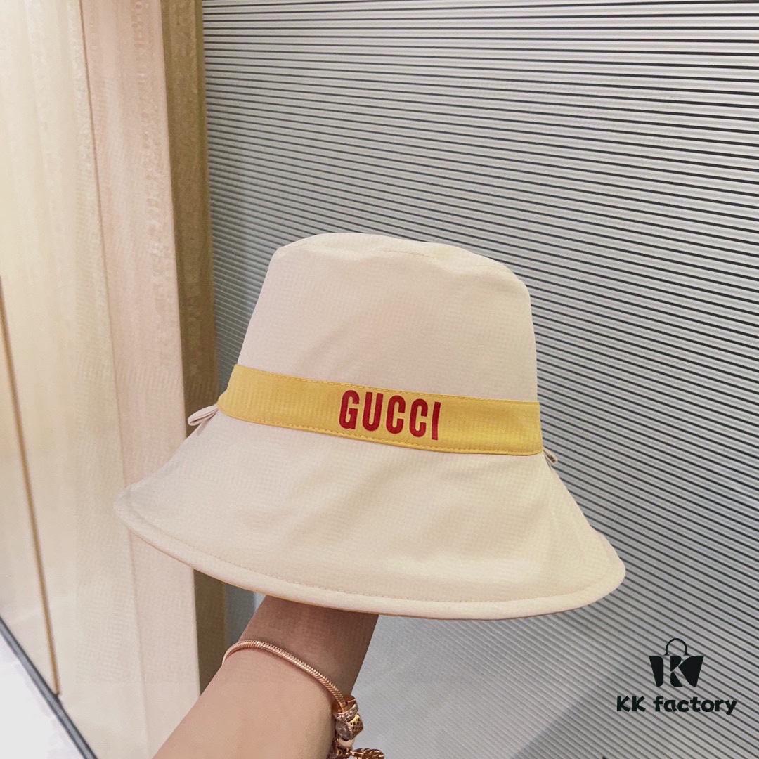 Gucci x Luxe 2024 New Reversible Deer Print Fisherman Hat with Dust Bag