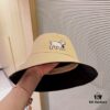Gucci x Little Deer 2024 New Arrival Reversible Fisherman Hat with Dust Bag