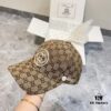 GUCCI Gucci 2024 Spring Collection Heavy Embroidery Baseball Cap, Classic Unisex Style with Dust Bag