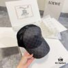 Special Price 💛 Comes with Dust Bag. [GUCCI] 2024 Spring/Summer New Hollow-out Patchwork Baseball Cap, Classic Leather Unisex Hat, Fisherman Cap, Knit Cap