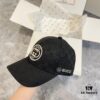 Special Price 💛 With Dust Bag. [GUCCI] 2024 Spring Collection Heavy Embroidered Baseball Cap, Classic Counter Style Unisex Hat, Fisherman Cap, Knit Cap