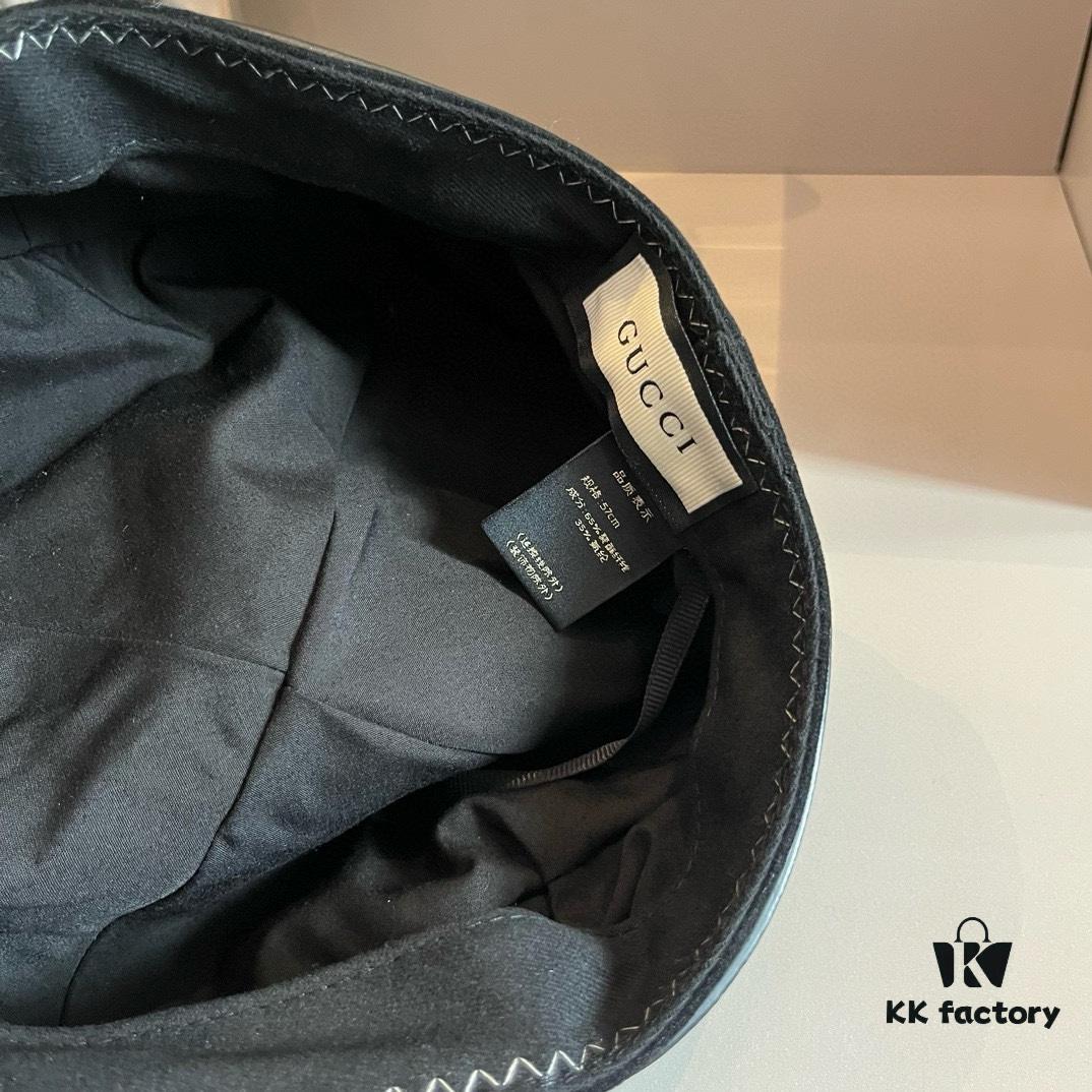 Gucci New Arrival Cap Military Style, Head Circumference 57cm