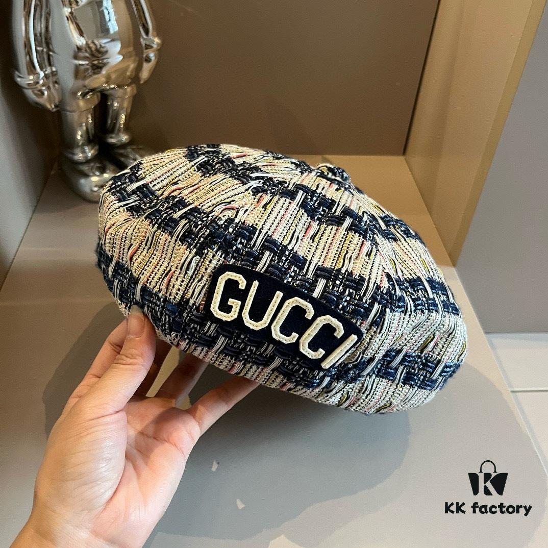 Gucci Fall/Winter New Arrival Beret, Head Circumference 57cm