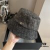 Gucci Striped Fisherman Hat, High-End Custom Fabric, Head Circumference 57cm