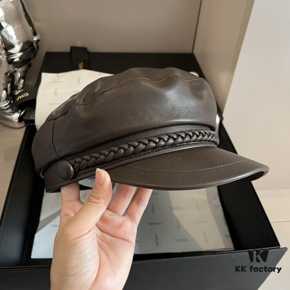 Gucci New Style Peaked Military Cap, Head Circumference 57cm