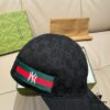 Box Bag Included, NY&Gucci (Gucci) Latest Collaboration Original Order Baseball Cap, 1:1 Mold Customized, Comparable Details to Boutique, Premium Canvas Fabric with Top Layer Leather, Excellent Quality! First Choice for Stylish Men and Women, Versatile and Fashionable. Base Head Circumference 56cm, Patch Adjustable.