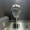 Dior - New Arrival Distressed Washed Cotton Baseball Cap, Stylish and Trendy Unisex Design