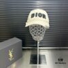 Dior - New Arrival Distressed Washed Cotton Baseball Cap, Stylish and Trendy Unisex Design