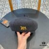 Dior 2024 New Solid Color Women's Beret, Slimming Face Look, Lightweight and Breathable Spring Summer Pumpkin Hat, Artistic Multi-Purpose Painter's Hat