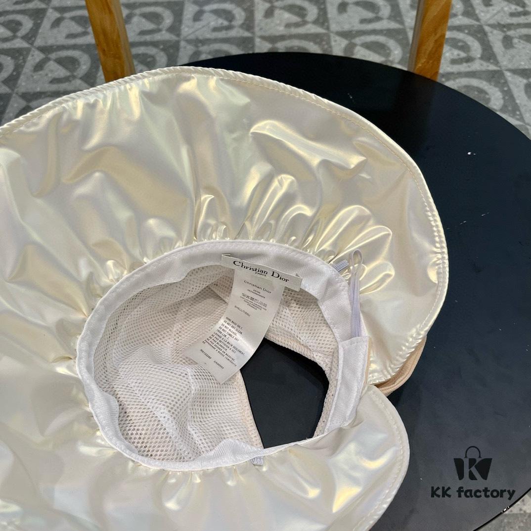 Dior Korean-style New Colorful Gel Sun Hat for Women, Fresh Floral Breathable Open-top Travel Vacation Sun Hat, Fisherman Hat, Baseball Cap, Knit Hat