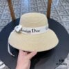 DIOR 2024 New Arrival Fashion Straw Hat, Super Popular Bell-Shaped Design, Stylish and Versatile