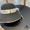 DIOR 2024 New Arrival Fashion Straw Hat, Super Popular Bell-Shaped Design, Stylish and Versatile for Any Outfit