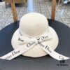 Dior 2024 New Arrival Fashion Straw Hat, Super Popular Bell-Shaped Design, Stylish and Versatile – A Must-Have for Travel