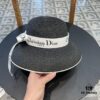 DIOR 2024 New Arrival Fashion Straw Hat, Super Popular Bell-Shaped Design, Stylish and Versatile for Any Outfit