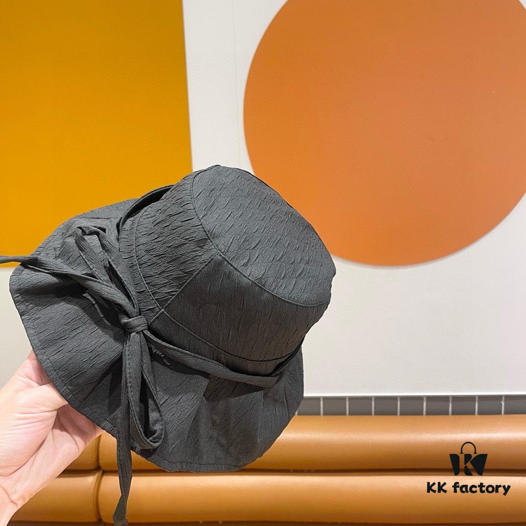 DIOR Colorful Sunscreen Fisherman Hat, 2024 Spring/Summer New Arrival, Luxury-Style Casual Fisherman Hat