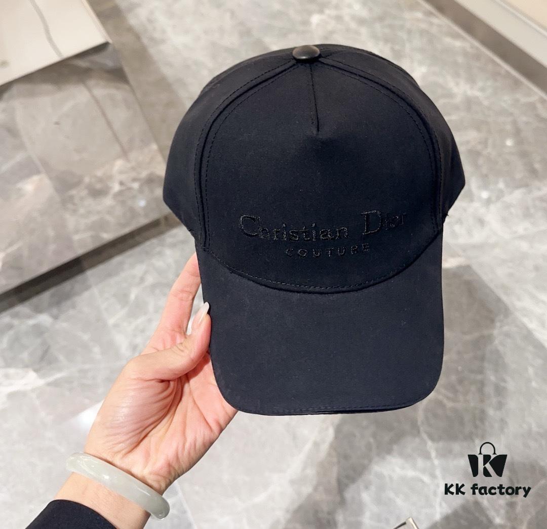 Dior Spring Summer Vintage Print Baseball Cap Fisherman Hat Knit Hat