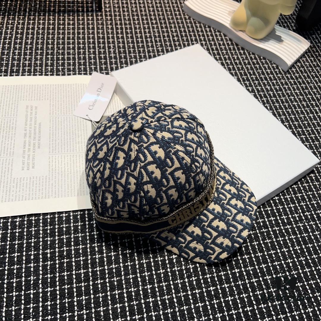 Authentic Dior Counter Latest Stockout Baseball Cap