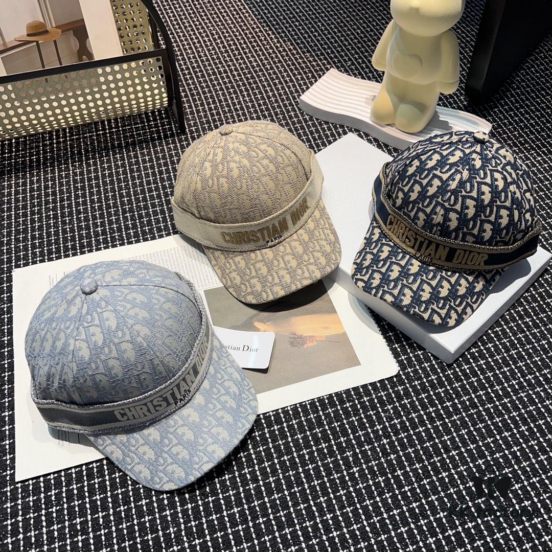 Authentic Dior Counter Latest Stockout Baseball Cap