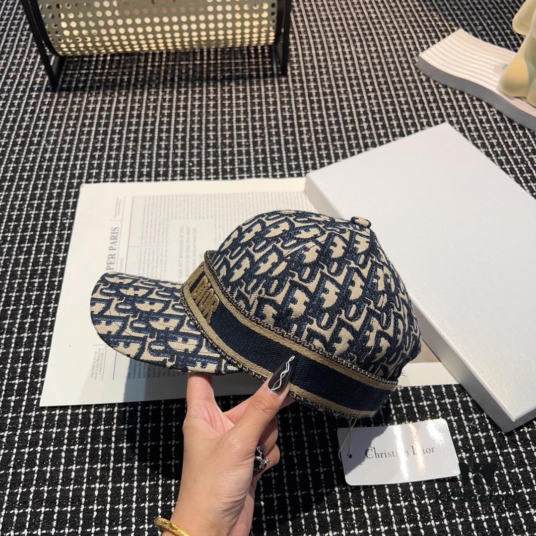 Authentic Dior Counter Latest Stockout Baseball Cap