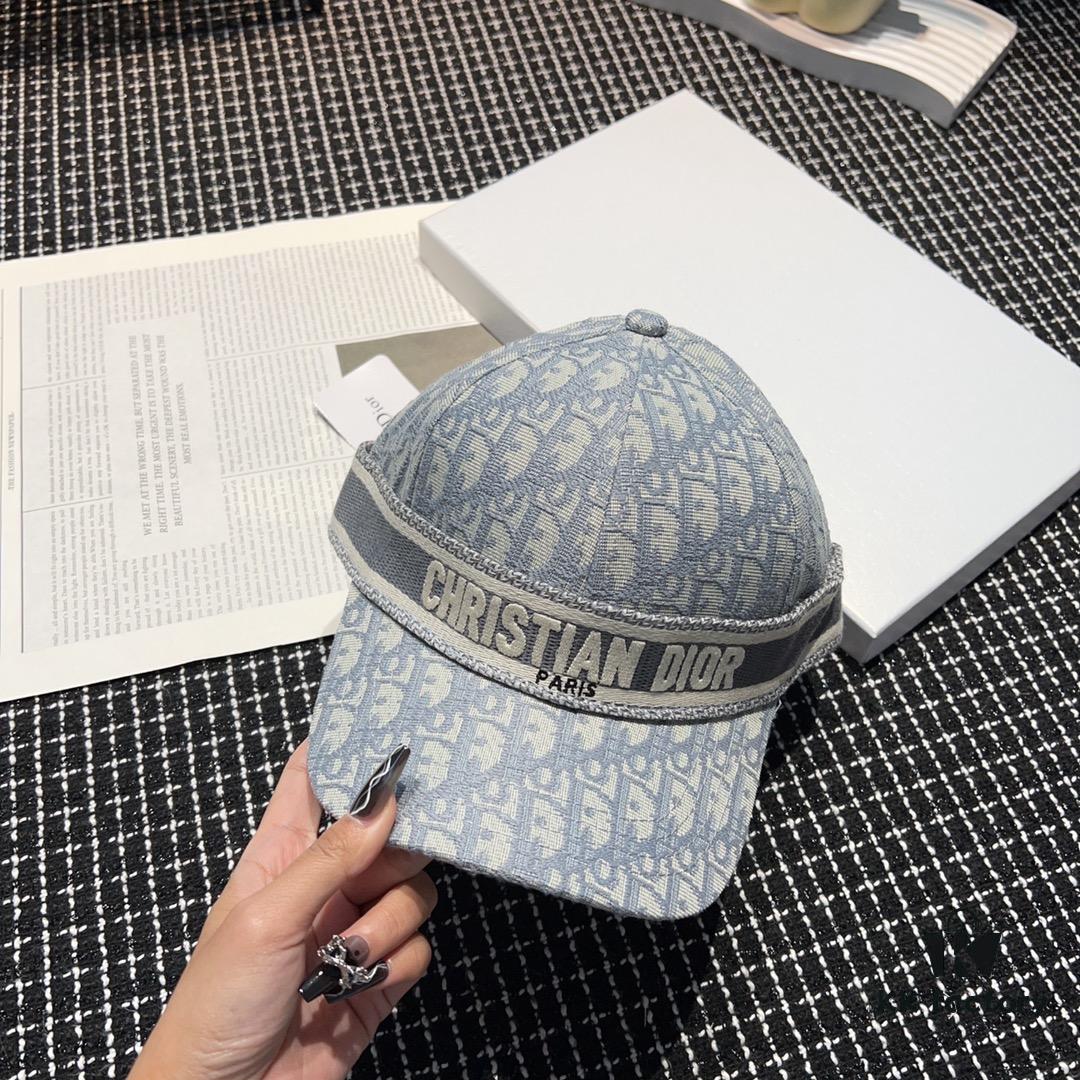 Authentic Dior Counter Latest Stockout Baseball Cap
