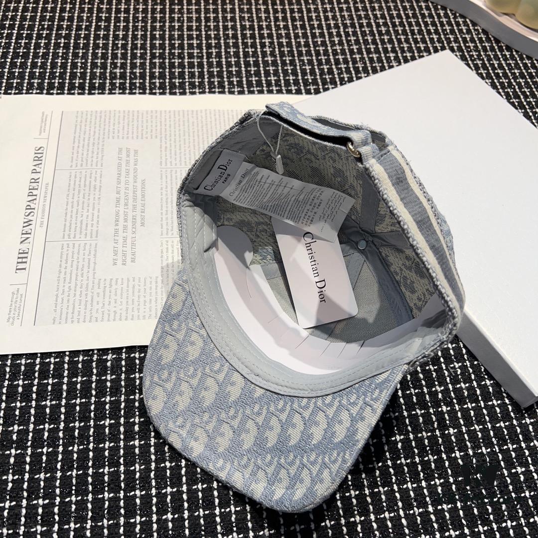 Authentic Dior Counter Latest Stockout Baseball Cap