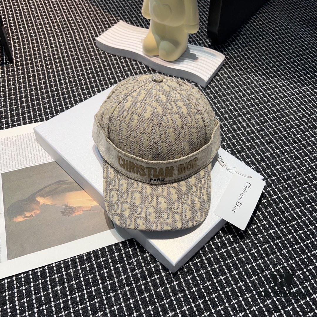 Authentic Dior Counter Latest Stockout Baseball Cap