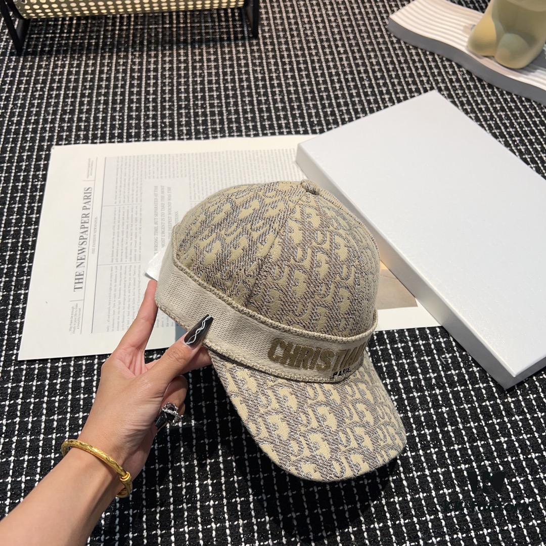 Authentic Dior Counter Latest Stockout Baseball Cap