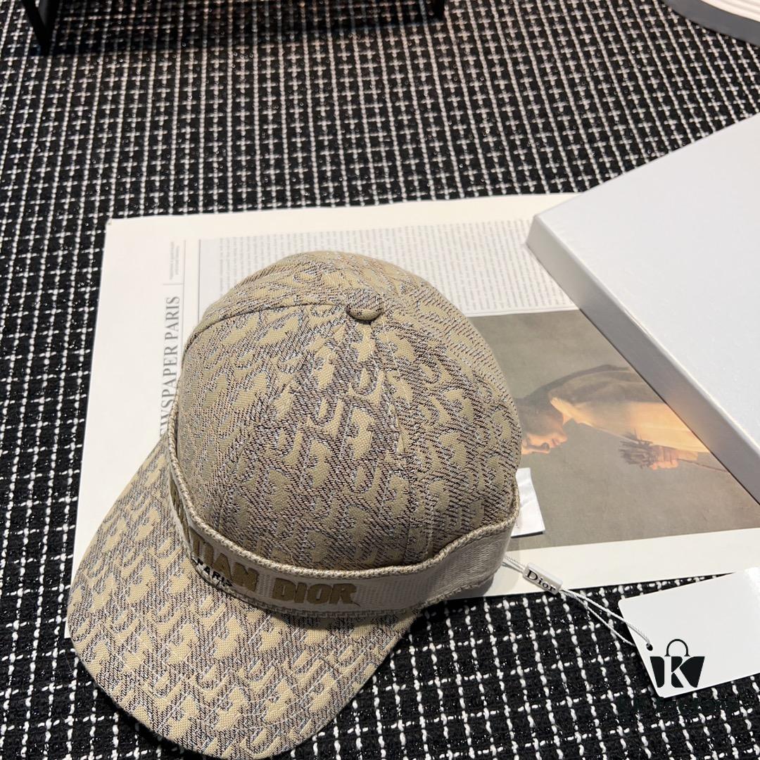 Authentic Dior Counter Latest Stockout Baseball Cap
