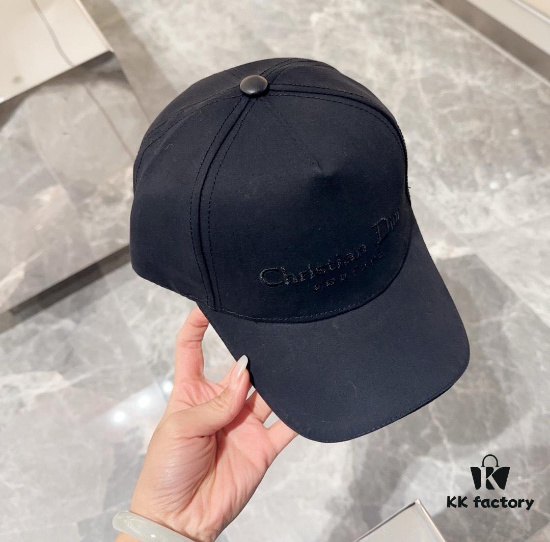 Dior Spring Summer Vintage Print Baseball Cap Fisherman Hat Knit Hat