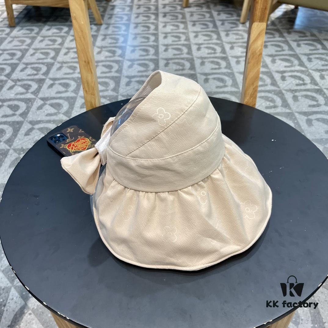 Dior Korean-style New Colorful Gel Sun Hat for Women, Fresh Floral Breathable Open-top Travel Vacation Sun Hat, Fisherman Cap, Baseball Cap, Knit Hat