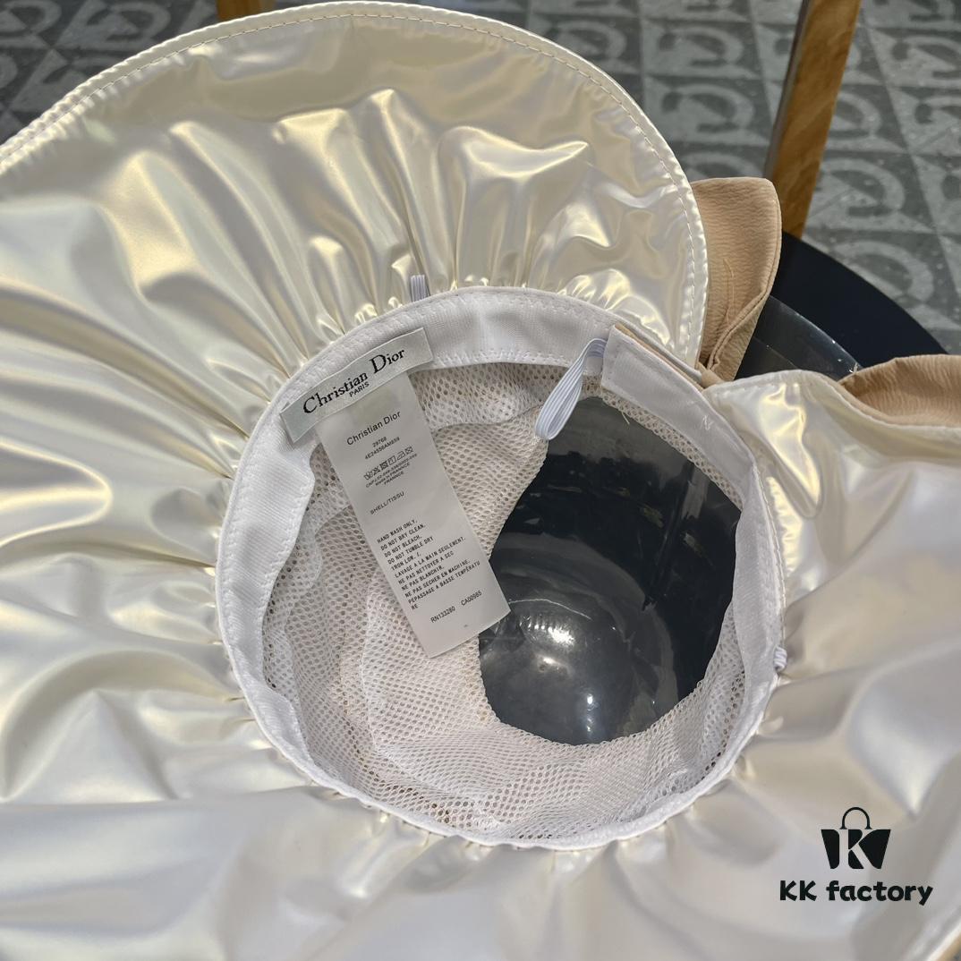 Dior Korean-style New Colorful Gel Sun Hat for Women, Fresh Floral Breathable Open-top Travel Vacation Sun Hat, Fisherman Cap, Baseball Cap, Knit Hat