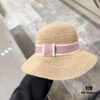 Dior New Arc de Triomphe Braided Straw Hat