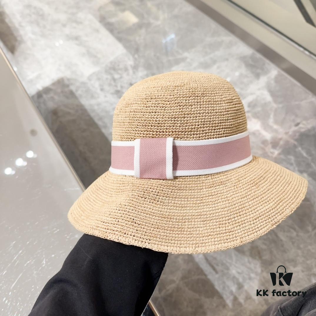 Dior New Arc de Triomphe Braided Straw Hat